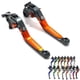 thumbnail image 2 of Para Honda Forza 300 125 250 2010-2018 2017 palancas de embrague de freno extensibles plegables ajustables manillar accesorios de motocicleta, 2 of 5
