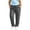 Dark Gray—Summer Pants for Women, variant on Plus Size Workout Pants for Women Lightweight Drawstring Joggers with Zipper Pockets Stretchy Outdoor Trousers Running Sports Athletic Pant Dark Gray XXXL