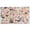 Pug Dogs With, variant on Pug Dogs with Pioneer Flower Door Rugs,Washable Non Slip Door Mats Indoor,Decorative Door Mats,Entry Mat Indoor for Entrance,Bedroom,Kitchen,Bathroom,16"x24"