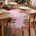 thumbnail image 3 of Table Runner Dresser Scarves 90 Inch Long,Abstract Polka Dot Christmas Tree Linen Dining Table Runners, 3 of 9