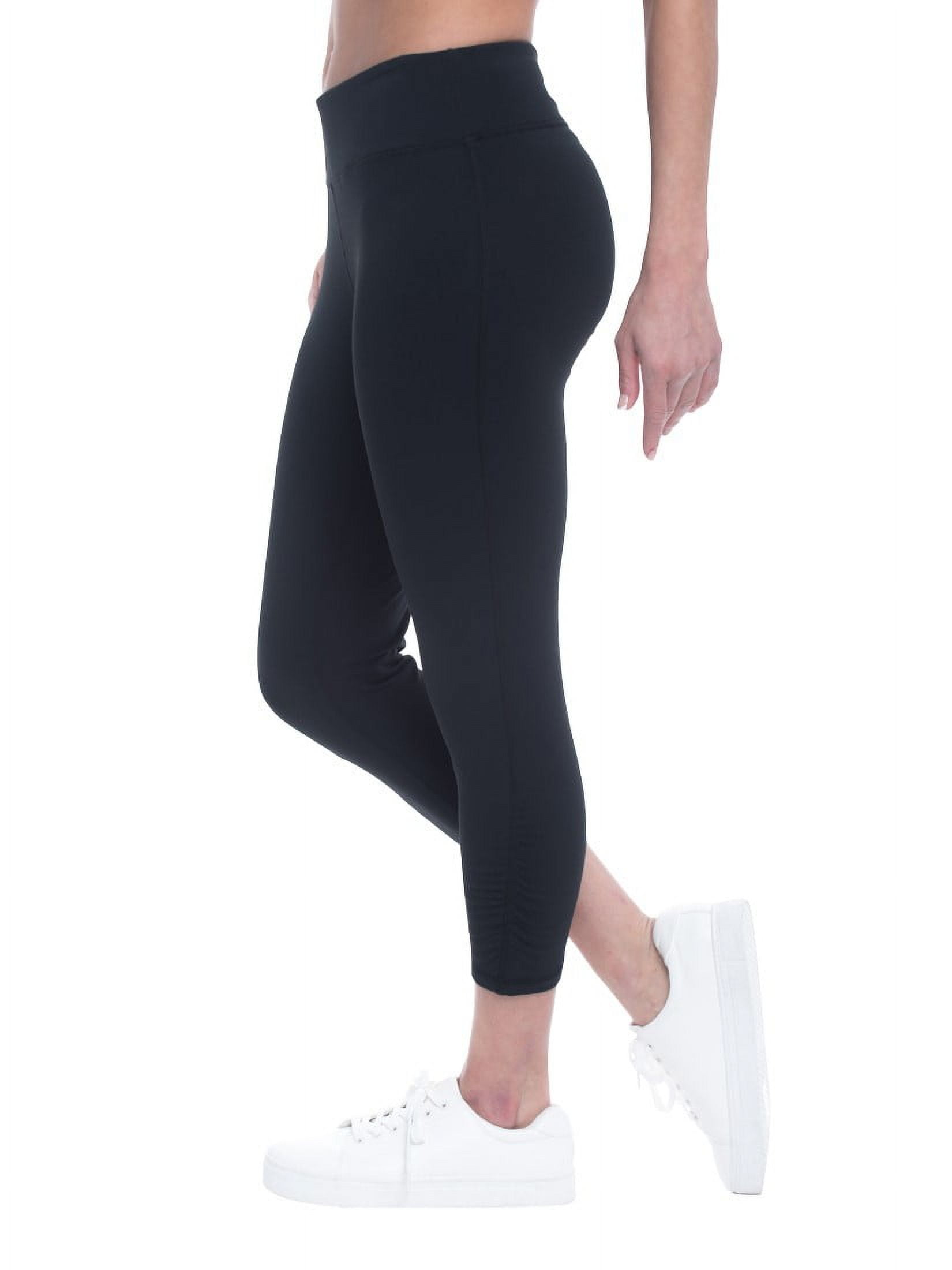 M684 GAIAM Om Gianna High-Waisted Capri Leggings Black Womens Size XS on  eBid United States