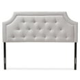 thumbnail image 1 of Baxton Studio Mars Modern and Contemporary Greyish Beige Fabric Full Size Headboard, 1 of 5