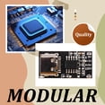 thumbnail image 3 of Monstrate Módulo de conversión de energía USB Boost, placa de carga fija de cuatro engranajes, módulo de placa de disparo de 9/12/15/20V Electrónica negro, 3 of 6