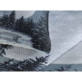 thumbnail image 3 of Ambesonne White Quilted Coverlet 3 Pcs, Moonlight Forest Bird, Queen Size, Blue White, 3 of 4