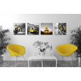 thumbnail image 6 of Decor Bedroom Paris Eiffel Tower Canvas Print Black and White Wall Art London Yellow Pictures Decoration Living Room Bathroom 12"x12"x4, 6 of 6