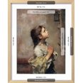 thumbnail image 3 of Praying Girl, Italian Painting of 19th Century, Figurative Religion Framed Art Print Wall Art by Roberto Ferruzzi Sold by Art.Com, 3 of 6