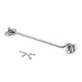 thumbnail image 2 of Window Eye Latch Gate Door Window Stainless Steel Windproof Lock Hook with Mounting Screws  8 Inch, 2 of 9