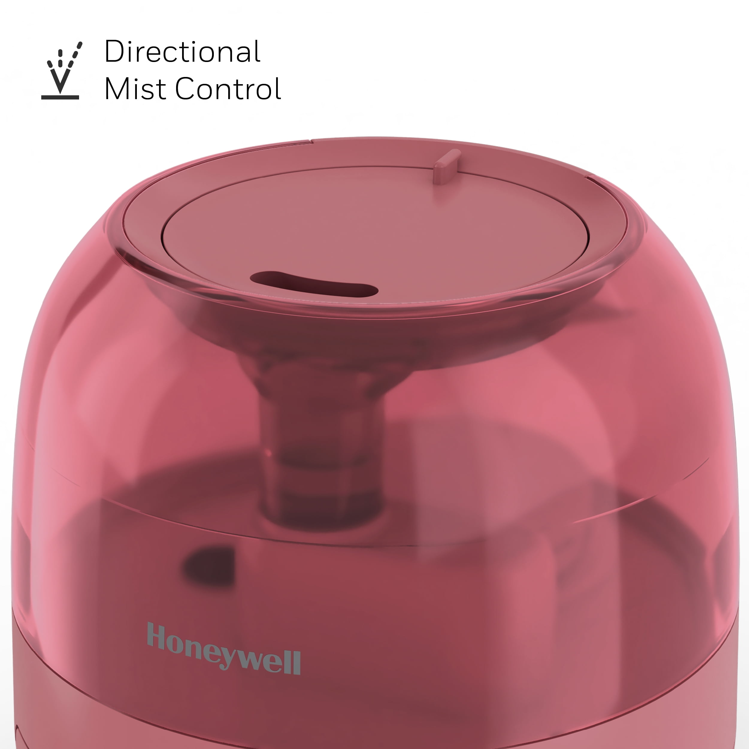 Honeywell Mini Mist Cool Mist Humidifier, HUL525R, Red