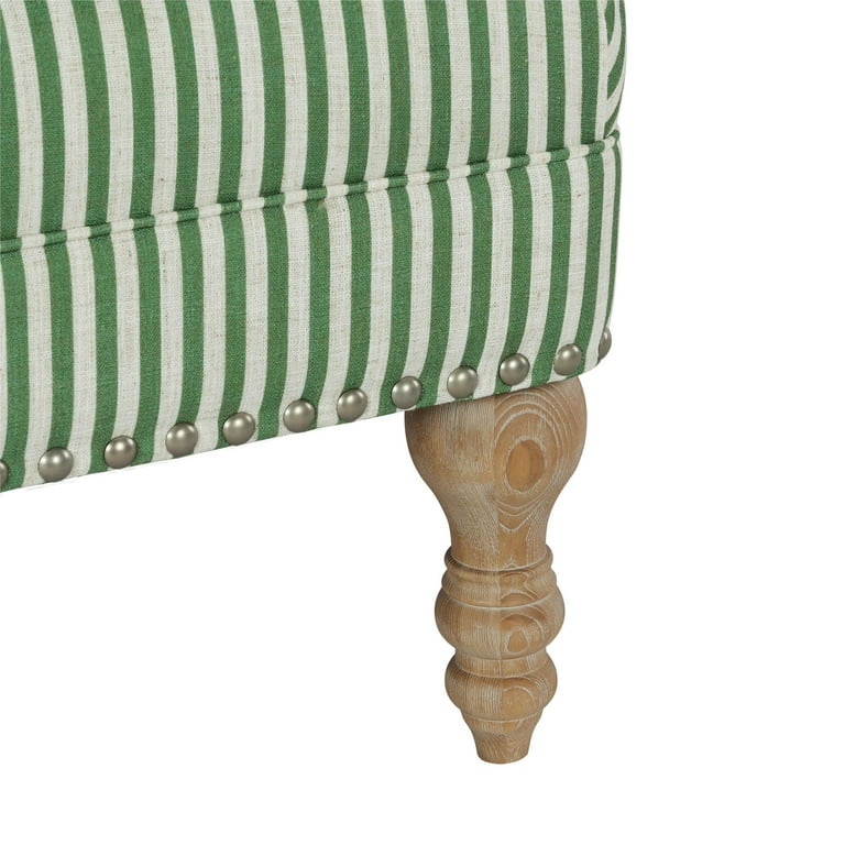 Green striped chair new arrivals