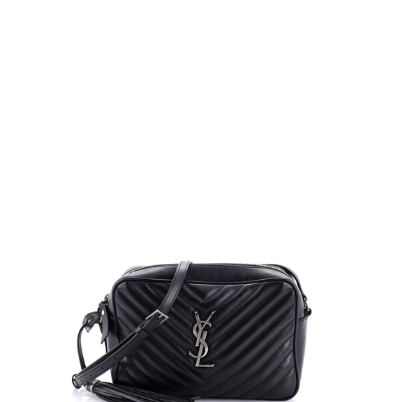 Pre-Owned Lou Camera Bag Matelasse Chevron Leather Small By Rebag