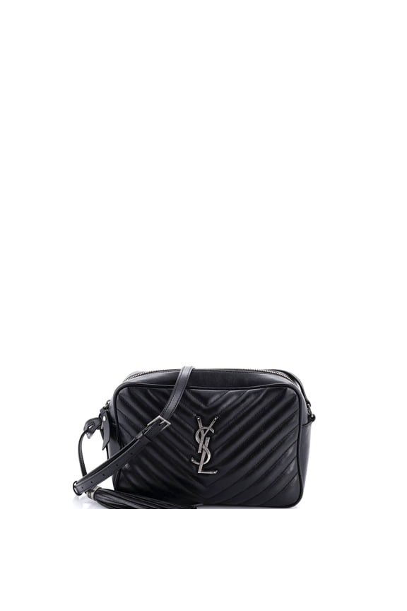 Pre-Owned Lou Camera Bag Matelasse Chevron Leather Small By Rebag