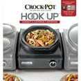 CrockPot Hook Up 2Quart Connectable Entertaining System