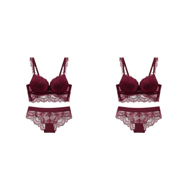 Conjunto de ropa interior de mujer Sonducket Sujetador sexy Lencería amigable con la piel Tamaño grande