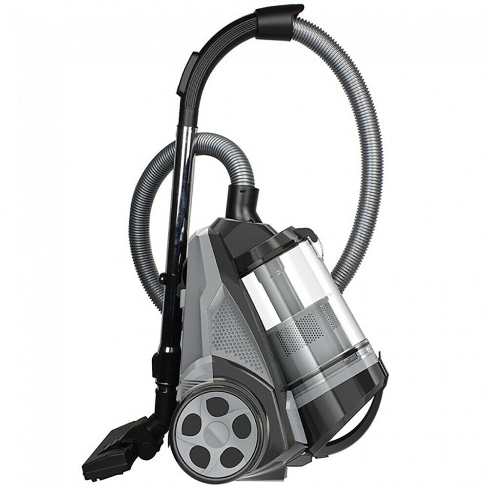 Ovente Heavy Duty Electric Bagless Canister Vacuum Cleaner 3L Dust Cup and HEPA Air Filter