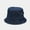 Dark Blue, variant on New Fashion Foldable Fisherman Hat Women Summer Cotton Bucket Hat Washed Denim Bucket Hats Bob Caps Hip Hop Gorros Men Women