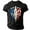 Black, variant on USA Flag 4th of July T-Shirt Mens Short Sleeve Crew Neck T Shirt 250 Years 1776 2026 Graphic Print Airplane Patriotic Casual Fit Top