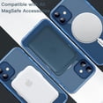 thumbnail image 4 of JETech Magnetic Case for iPhone 12 Mini 5.4-Inch Compatible with MagSafe Wireless Charging, Shockproof Phone Bumper Cover, Anti-Scratch Clear Back (Jean Indigo), 4 of 7