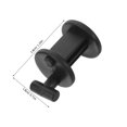 thumbnail image 2 of OUNONA 15Ud Gancho Plástico Para Tablero Perforado Negro Para Almacenamiento En Y Oficina, 2 of 8