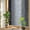 Black White Gray, variant on Rainbow Window Privacy Film, Teal Brown Ombre Static Cling Decorative Window Film PVC, Vintage Country Wooden No Glue UV Blocking Glass Covering, Removable Stained Glass Sticker 17.7''x39.3''