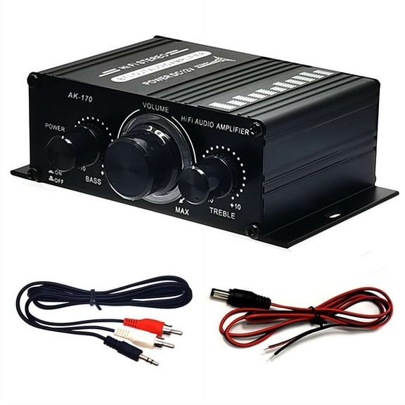 12V HiFi Bluetooth Stereo Audio Amplifier Radio