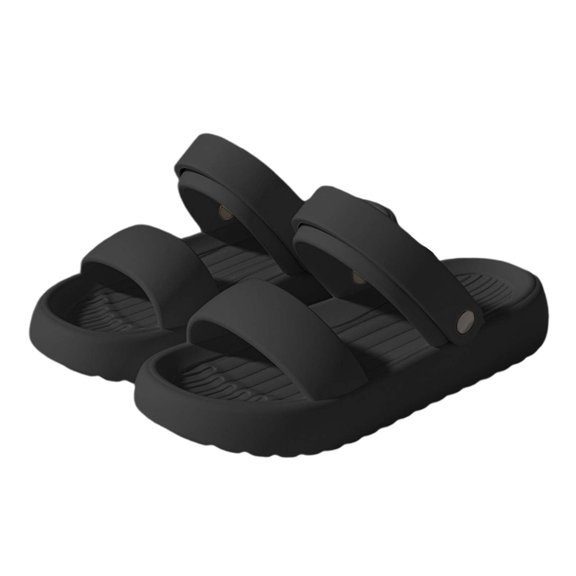 WAYUTE Womens Sandals Soft Open Toe Flat Sandals for Beach Vacation Spring Slip On Lightweight Breathable Design Casual Outdoor