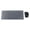 Black, variant on M Buder Wireless Keyboard and Mouse Set 2.4G Mini K03 Ergonomic Combo with Protective Film, Ideal for PC Mac and Laptop Users, Clean White Finish (14.17 inches / 36 cm)