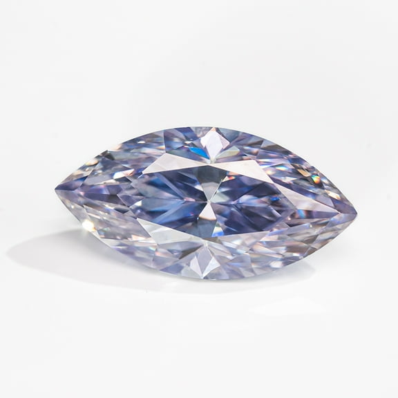 Moissanite Loose Stone Marquise Cut Sakura Pink VVS1 Clarity Lab Grown Diamond Colorful Gemstones for Jewelry Making,Engagement Ring Pendant Necklace Earrings with GRA Certificate Anniversary Gifts