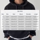 thumbnail image 3 of Kalauyu Men's Corduroy Hooded Sweatshirt Casual Long Sleeve Hoodie Pullover Sweatshirts, 3 of 8