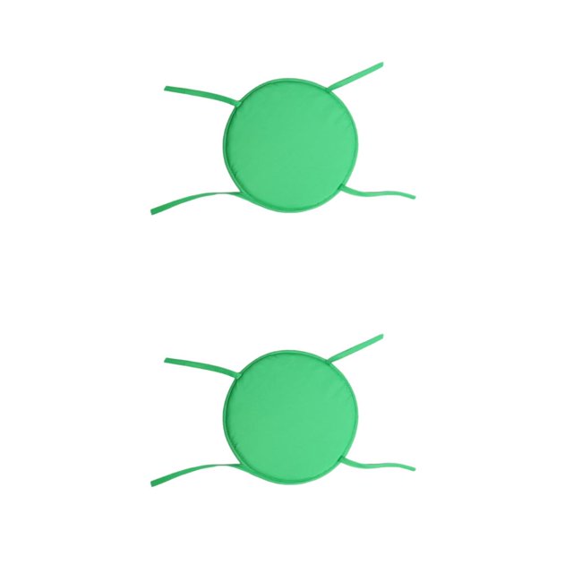 Yuarrent Cojines De Algodón Fáciles De Limpiar Para Muebles De Exterior - Amplia Aplicación En Pubs Clubs Y Bistros Verde 30cm Verde 30 centimetros 2piezas
