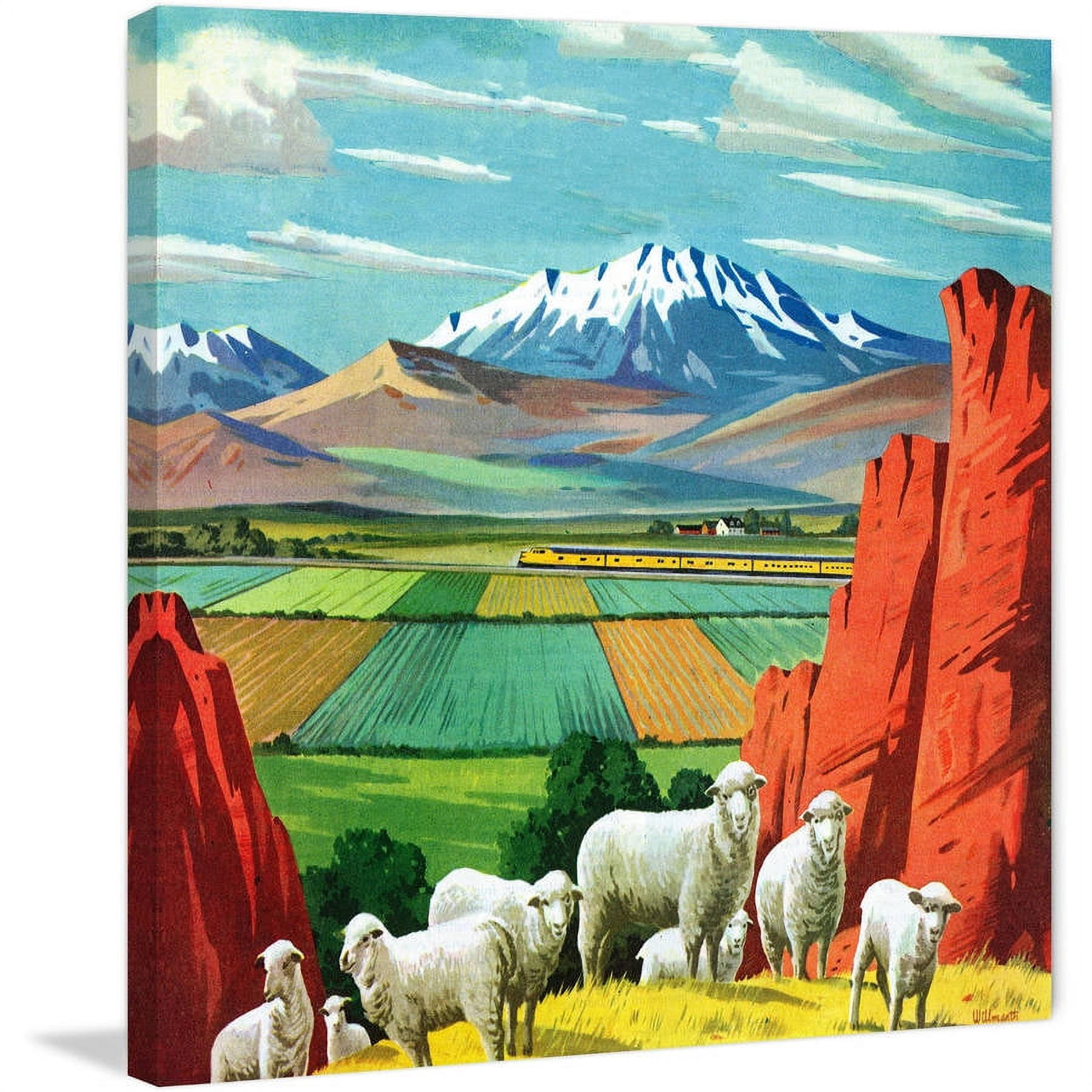 "Westward Journey" Painting Print on Wrapped Canvas