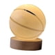 thumbnail image 5 of Lámpara de noche con bola de cristal 3D, luz de noche, base de madera, decorativa Baloncesto, 5 of 9