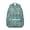 Greenish-blue-19, variant on Cute Cat Student School Backpack with Cartoon and Adorable Cat Print Artistic Pattern Hand-drawn Watercolor Design