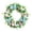 Green, variant on Spring Wreath for Front Door, Blue Hydrangea Artificial Flower Wreath, 17.7 Inch Large Spring Summer Door Decoration, Indoor & Outdoor All-Season Home Decor