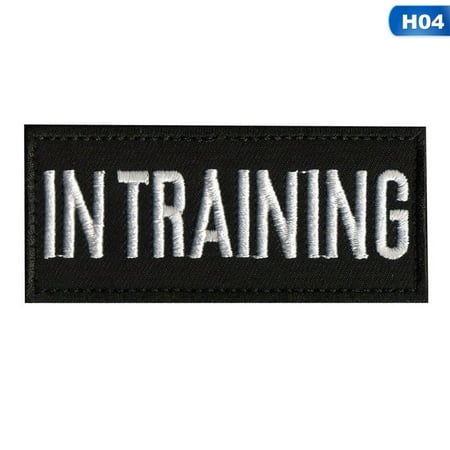 KABOER NEW Pet Service Dog In Training SECURITY PATCH Therapy Dog PET DO NOT EMOTIONAL SUPPORT BADGE Patches For DOG PET Harness