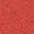 thumbnail image 1 of Ahgly Company Machine Washable Indoor Square Transitional Red Area Rugs, 5' Square, 1 of 7