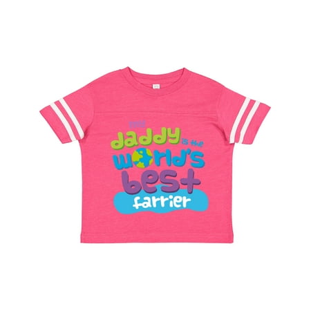 

Inktastic World’s Best Farrier Daddy Gift Toddler Boy or Toddler Girl T-Shirt
