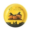 Follure Halloween Decorations Party Supplies Party Disposable Paper Tableware Round Paper Plate