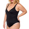 thumbnail image 2 of InstantFigure Plus Size Wrap One Piece Swimsuit 13443PC, 2 of 3