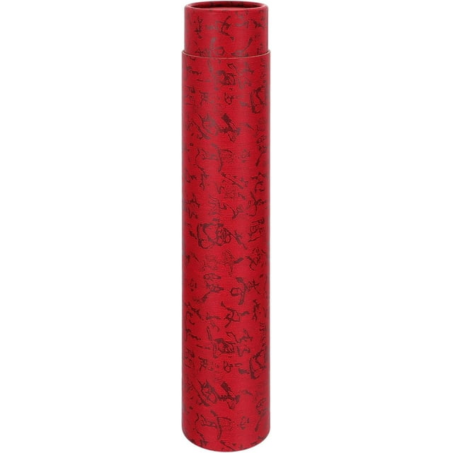 HUGFEGWE Paper Poster Tube, Mailing Tubes Shipping Calligraphy Painting Document Tubes Kraft Storing Tube Holder, Round Storage Tube for Map Posters Documents UA824-18884