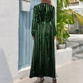 thumbnail image 2 of Binary code background matrix code Long Dress Dresses dresses for womens, 2 of 4