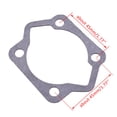 thumbnail image 6 of 5 Set Cylinder Head Gasket & Cylinder Base Bottom Gasket For 80cc Motorized Bike, 6 of 6