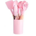 thumbnail image 1 of Juego de Utensilios de Cocina Kuche,12 pzs, rosa, 1 of 4