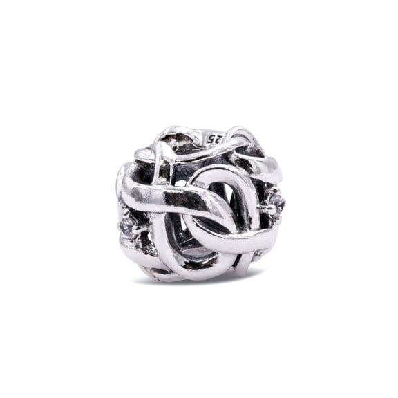 Pandora - Openwork Woven Infinity Charm -