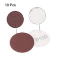 thumbnail image 3 of 2-inch Hook and Loop Sanding Discs, 150-Grits Abrasive Aluminum Oxide Flocking Sandpaper for Orbital Sander 10pcs, 3 of 5
