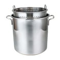 thumbnail image 2 of Olla de acero inoxidable para enlatar Pasta, olla para hervir, hervir , olla de cocina fácil de limpiar, olla de inducción para el hogar Olla con cesta, 2 of 8