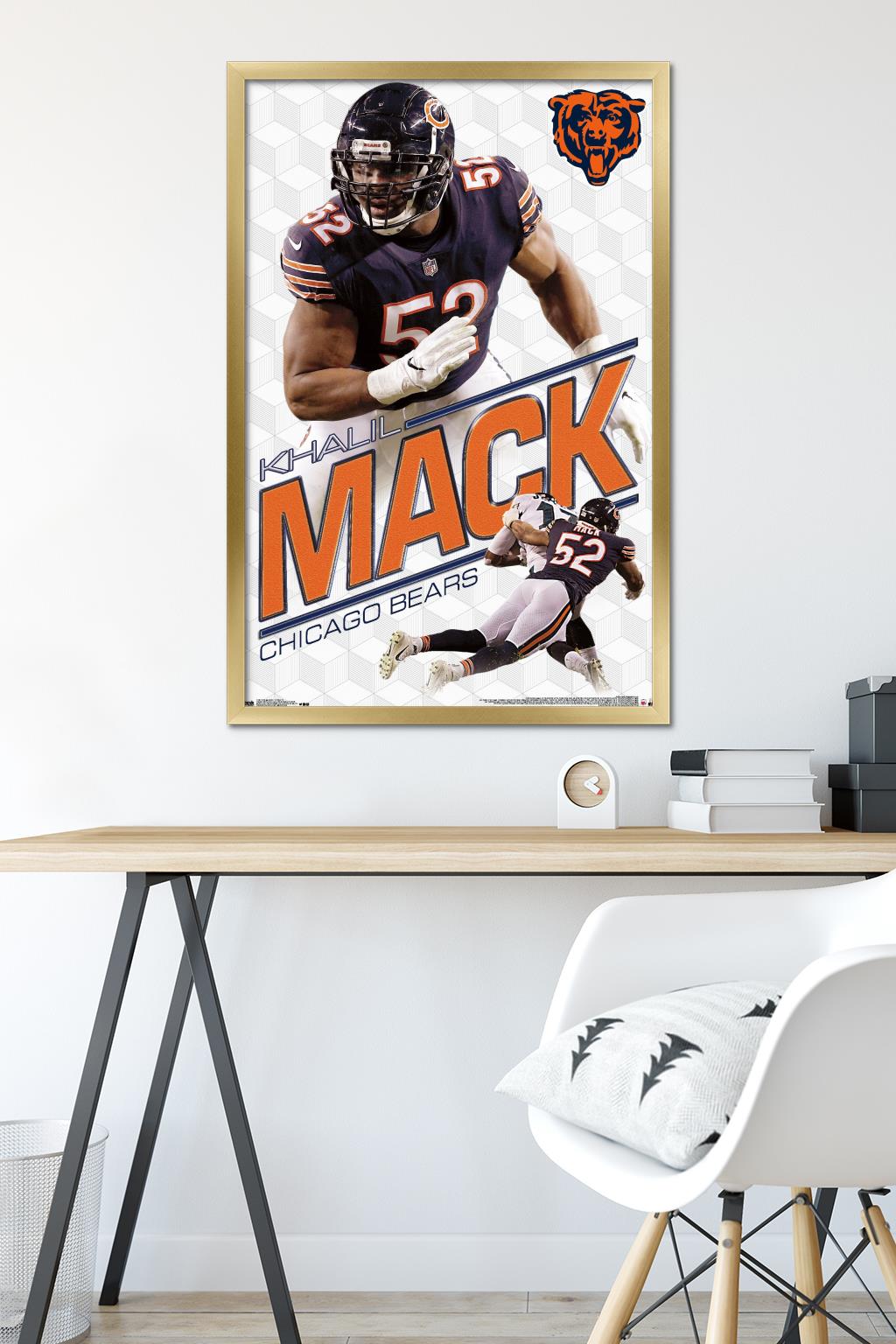 Chicago Bears 52 Mack Jersey Large 