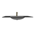 thumbnail image 4 of Monica 36" Porcelain Ceramic Center Basin Vanity Top in Black, 4 of 13