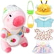 thumbnail image 1 of Capybara Peluche con Ropa y Accesorios – 25cm Capibaras de Peluche para Vestir, Juguete de Felpa Kapibara, 1 of 5
