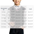 thumbnail image 6 of SERTGUTR Boys V Neck Sweater Vest, Striped Ribbed Trim Sleeveless Knit Pullover, School Uniform Classic Fit, Everyday Layering Top, 6 of 6