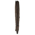 thumbnail image 4 of Forever Women Block Stacked High Heel Over the knee Thigh High Boots Side Zipper Back Lace CAMILA-58 Dark Brown PU 7, 4 of 4